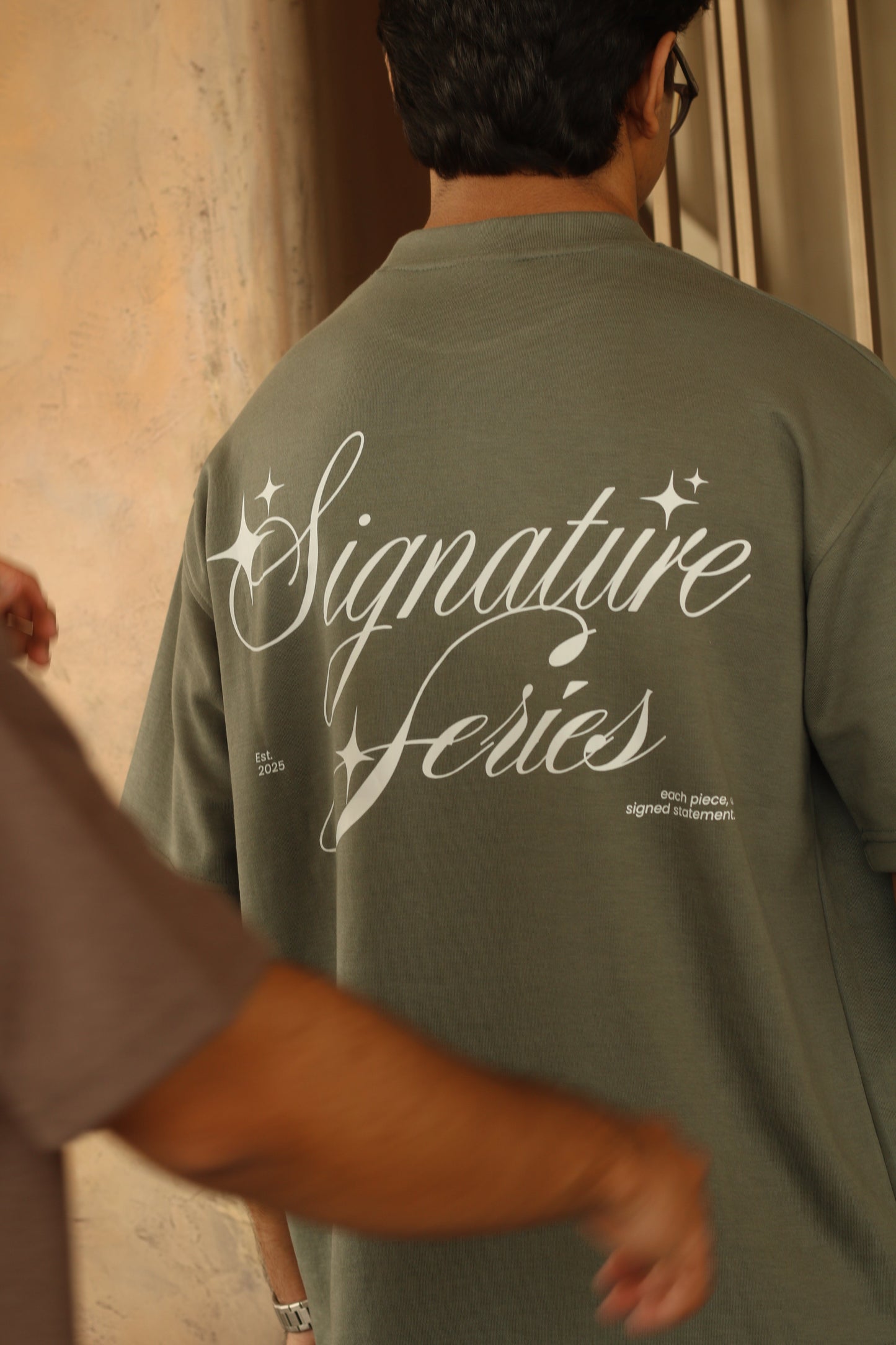 Signature Series Star Tee - Olive Green