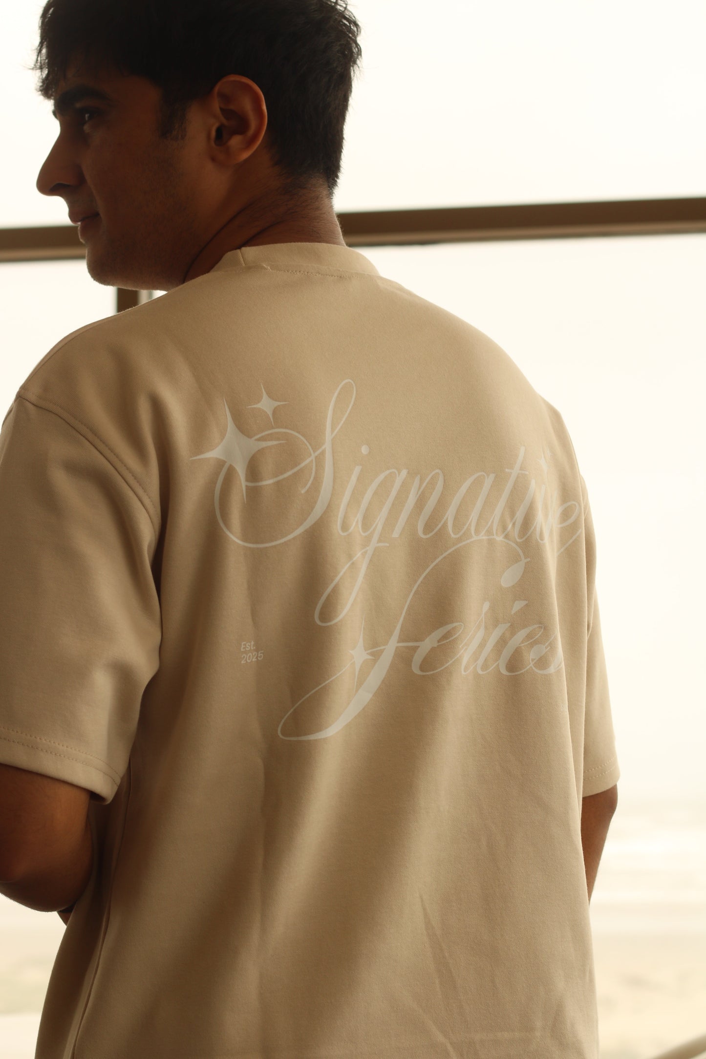 Signature Series Star Tee - Beige