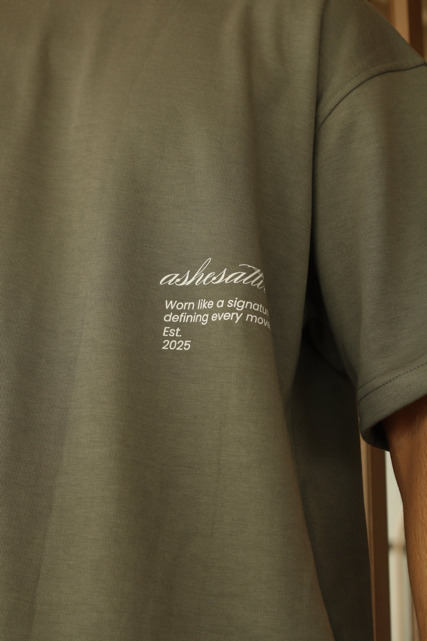 Signature Series Star Tee - Olive Green