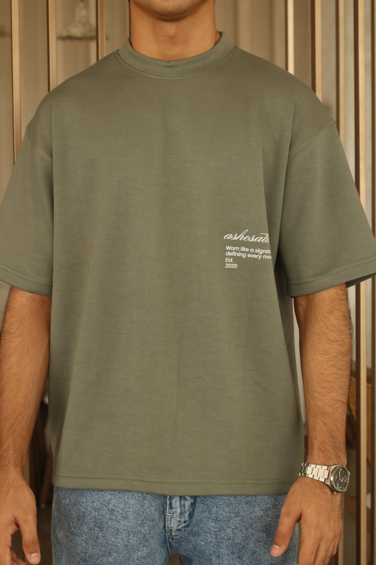 Signature Series Star Tee - Olive Green