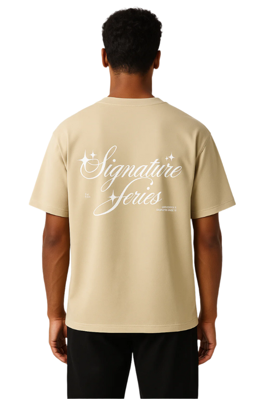 Signature Series Star Tee - Beige