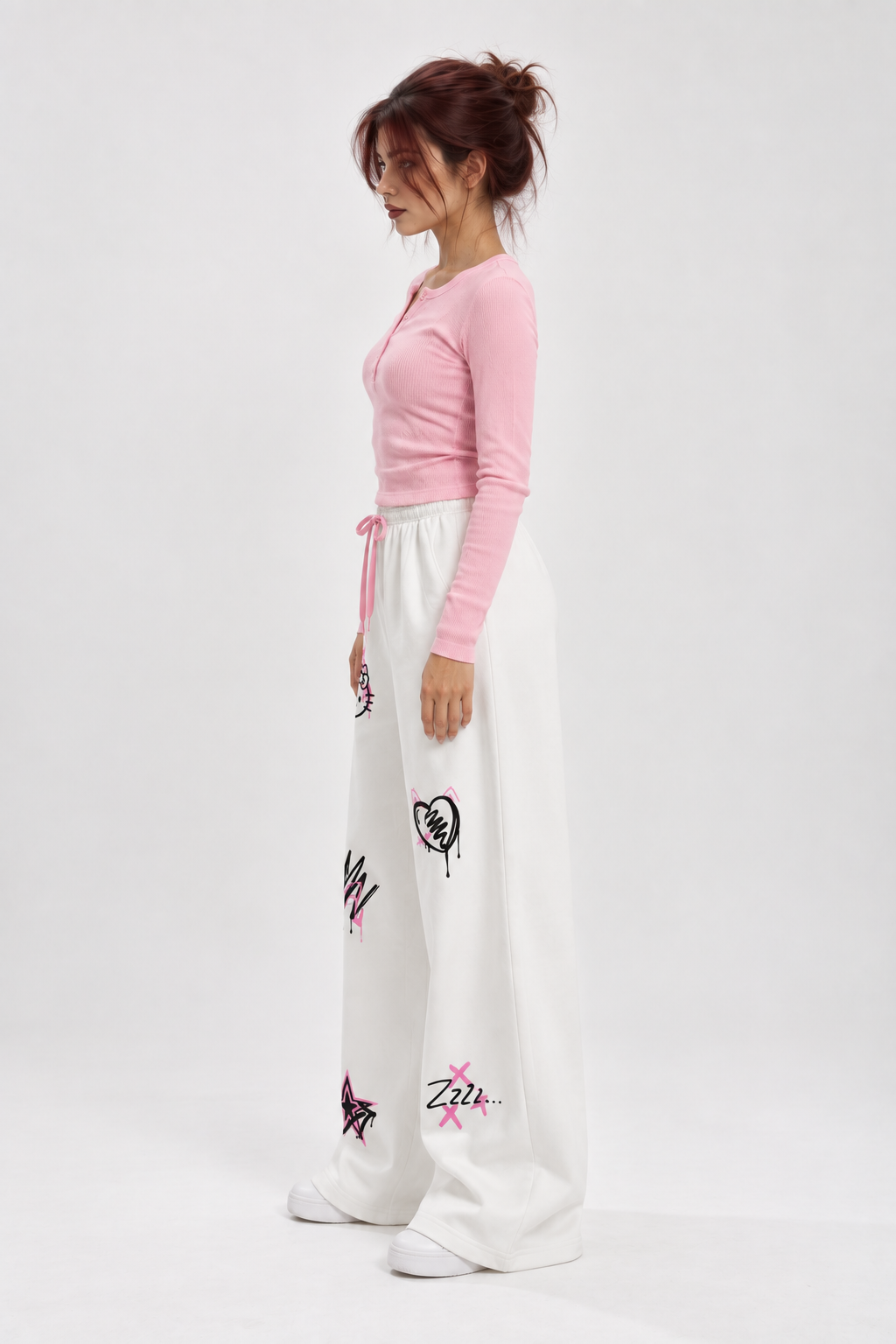 Kitty Klassic Trousers - White