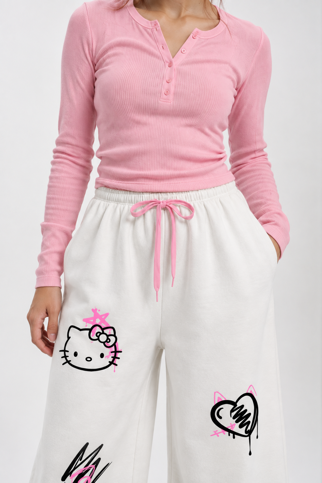 Kitty Klassic Trousers - White