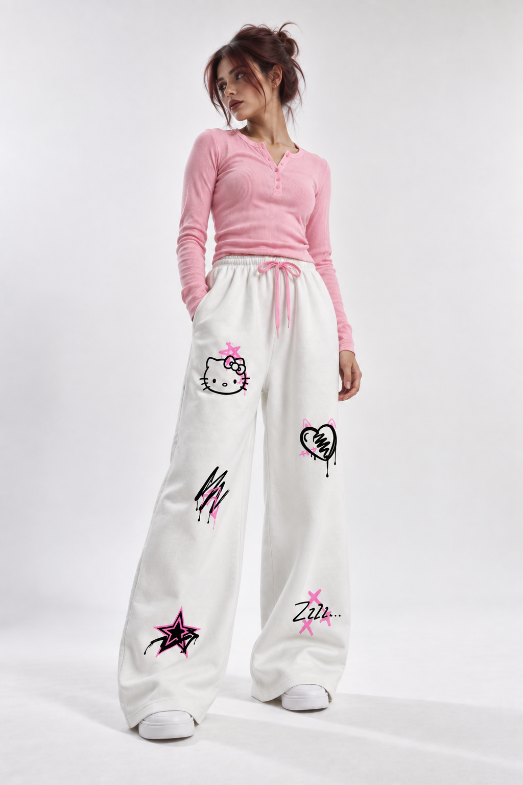 Kitty Klassic Trousers - White