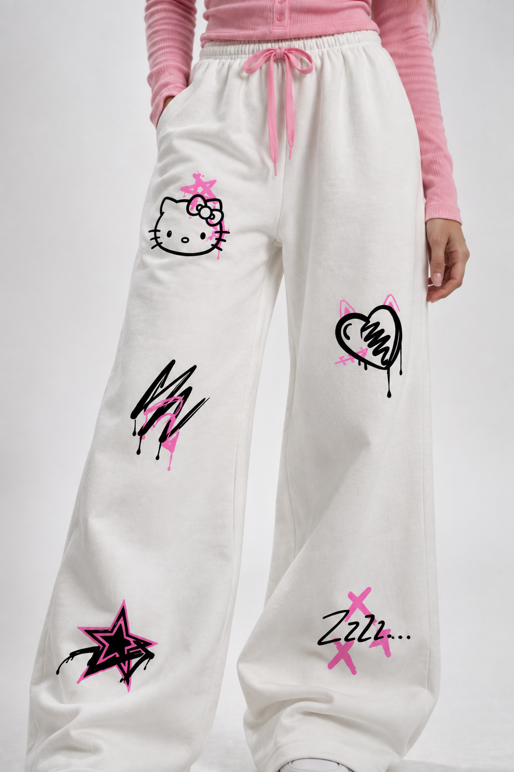 Kitty Klassic Trousers - White