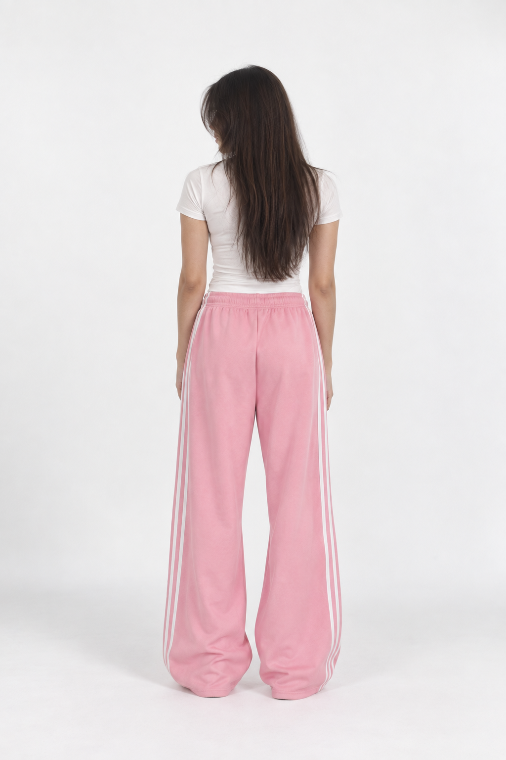 Pink Striped Trousers