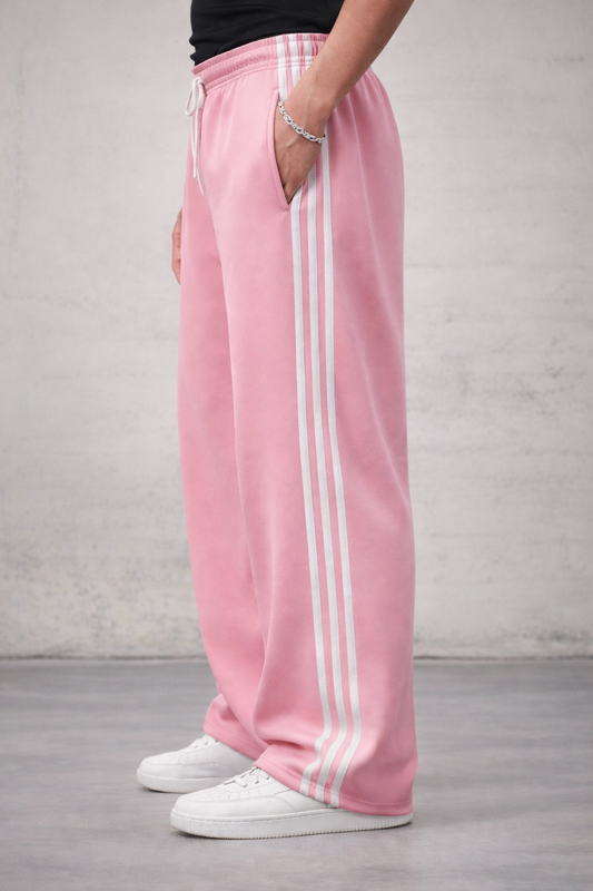 Pink Striped Trousers