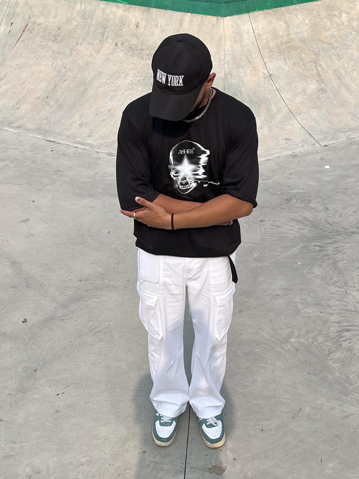 Blacked' Skull (OVERSIZED)